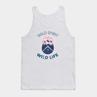 Wild Spirit, wildlife, mountain, climbing outdoor sports Tank Top